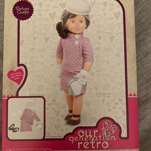 5 pack doll outfits, Our Generation Retro